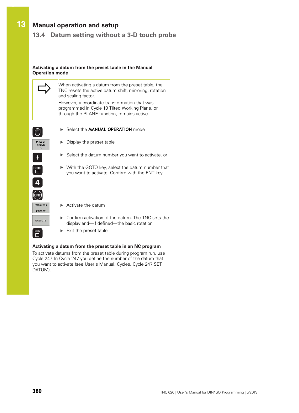 HEIDENHAIN TNC 620 (34056x-04) ISO programming User Manual | Page 380 / 531