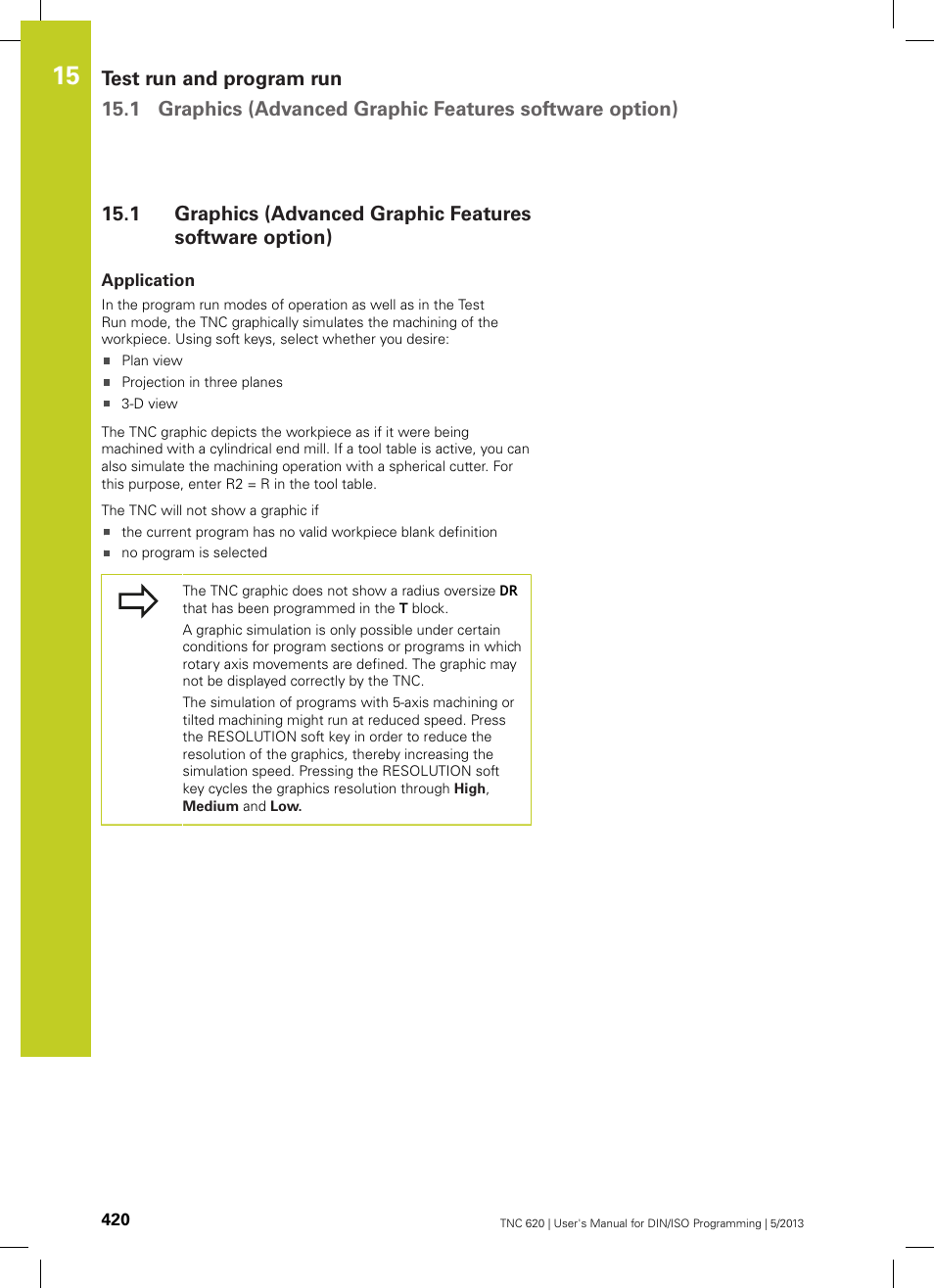 Application | HEIDENHAIN TNC 620 (34056x-04) ISO programming User Manual | Page 420 / 531