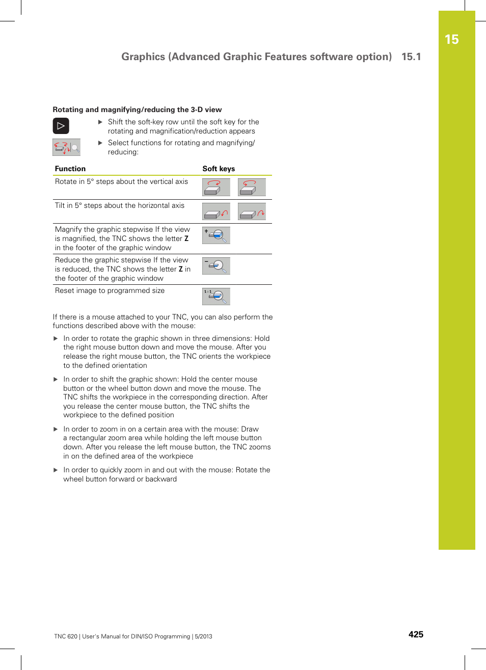 HEIDENHAIN TNC 620 (34056x-04) ISO programming User Manual | Page 425 / 531