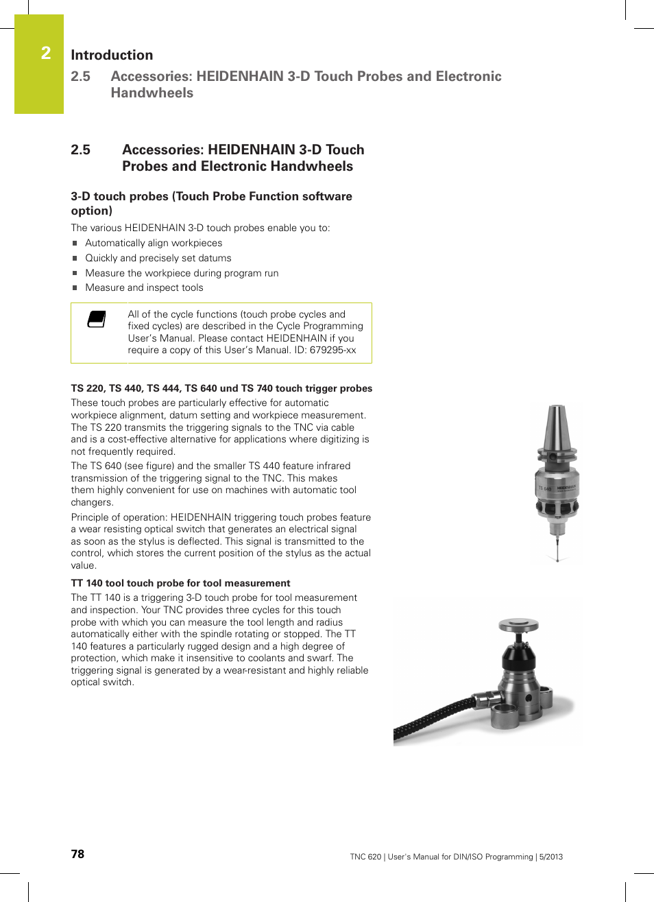 HEIDENHAIN TNC 620 (34056x-04) ISO programming User Manual | Page 78 / 531