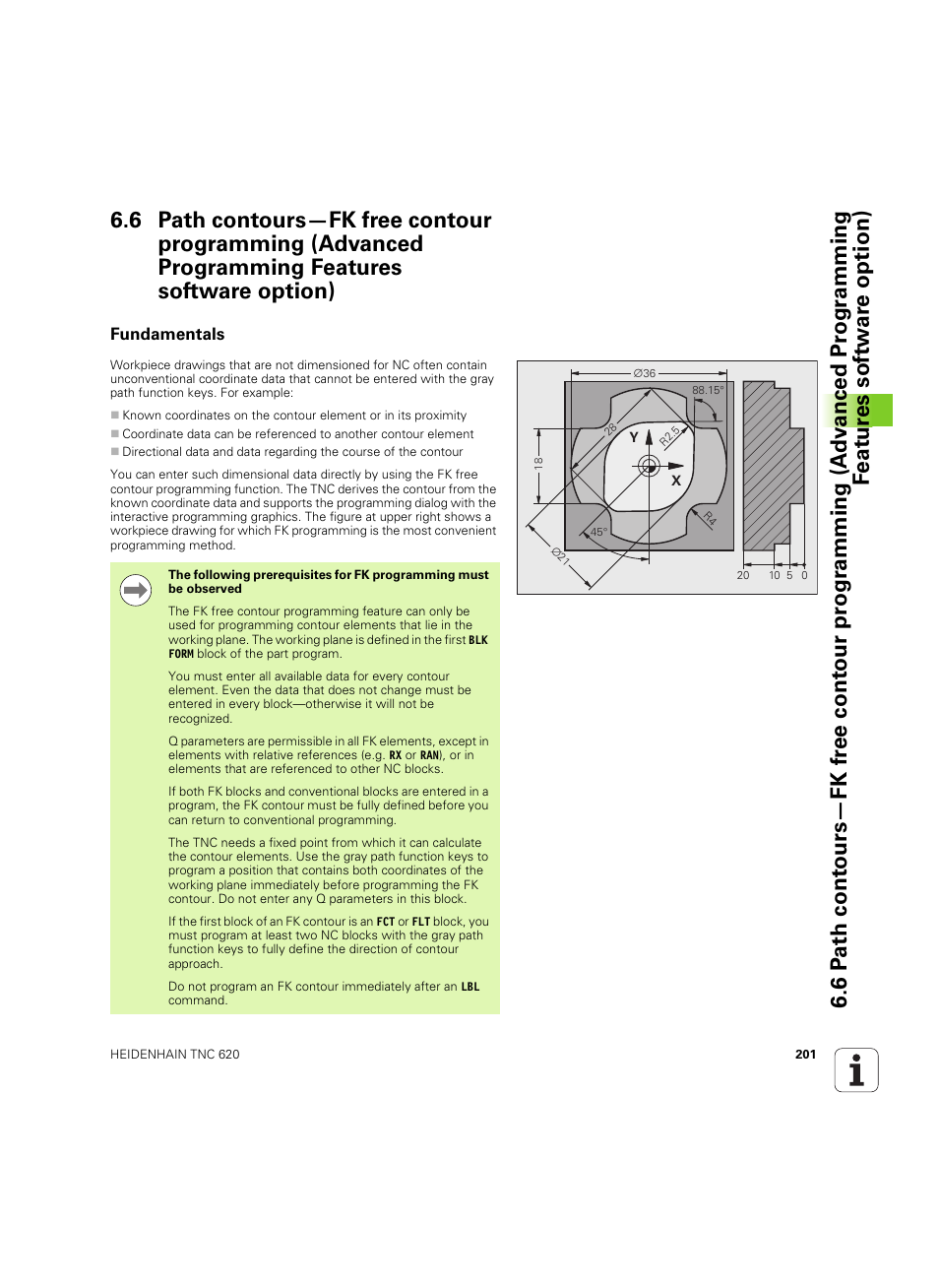 Fundamentals | HEIDENHAIN TNC 620 (73498x-01) User Manual | Page 201 / 547