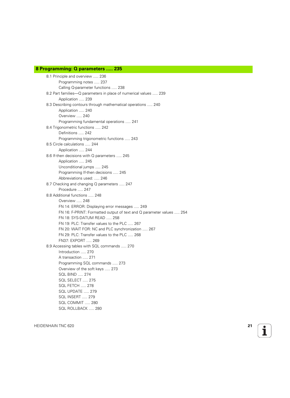 HEIDENHAIN TNC 620 (73498x-01) User Manual | Page 21 / 547