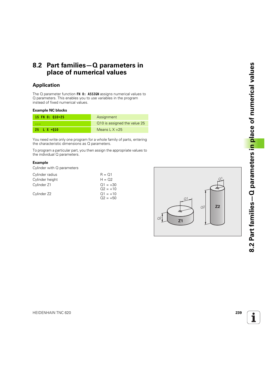 Application | HEIDENHAIN TNC 620 (73498x-01) User Manual | Page 239 / 547