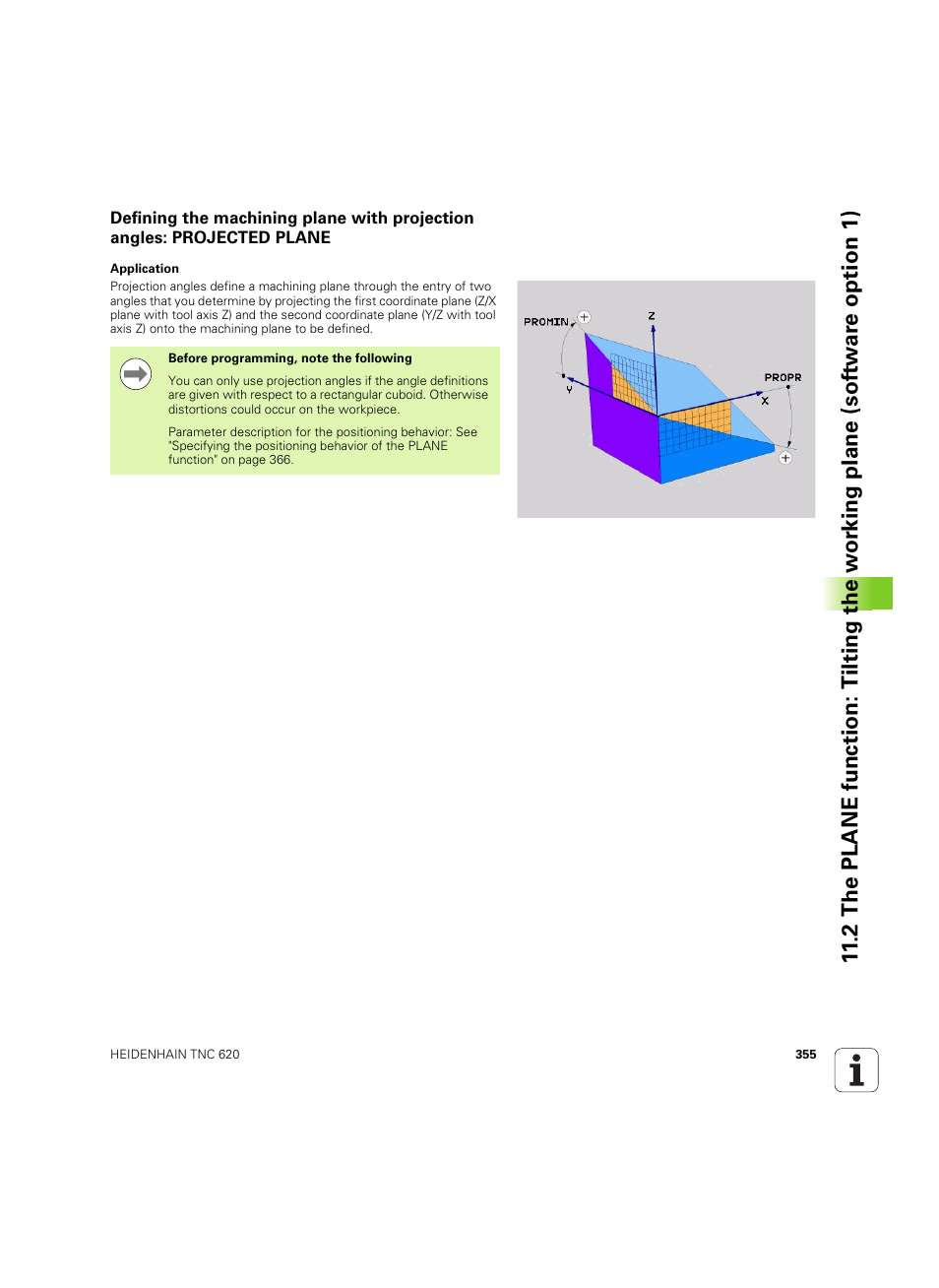 HEIDENHAIN TNC 620 (73498x-01) User Manual | Page 355 / 547