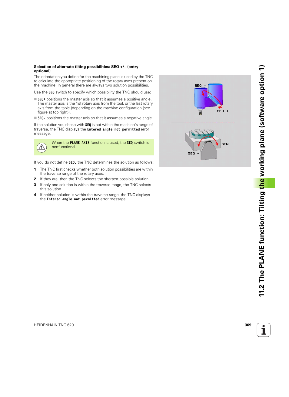 HEIDENHAIN TNC 620 (73498x-01) User Manual | Page 369 / 547