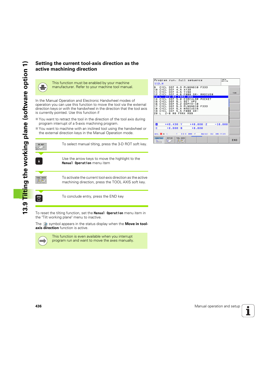 HEIDENHAIN TNC 620 (73498x-01) User Manual | Page 436 / 547