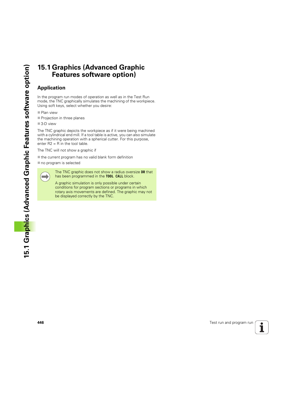 Application | HEIDENHAIN TNC 620 (73498x-01) User Manual | Page 446 / 547