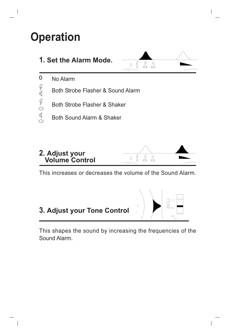 Operation | ClearSounds LOUD N CLEAR CL1 User Manual | Page 5 / 8