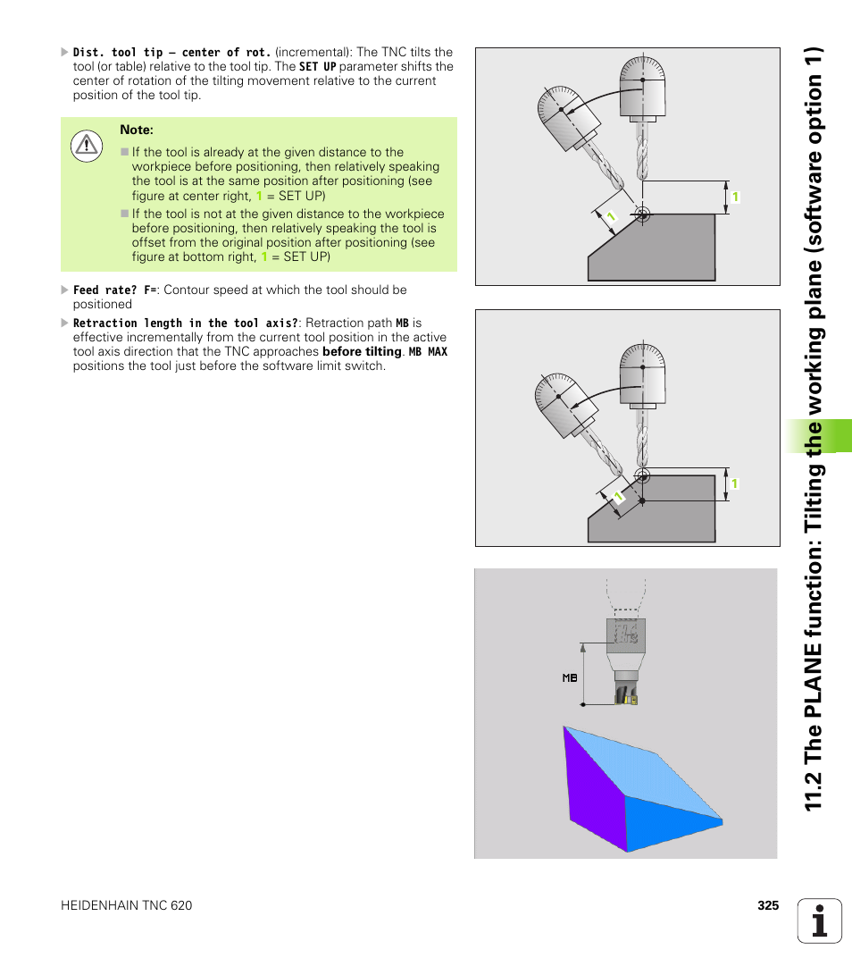 HEIDENHAIN TNC 620 (73498x-01) ISO programming User Manual | Page 325 / 497