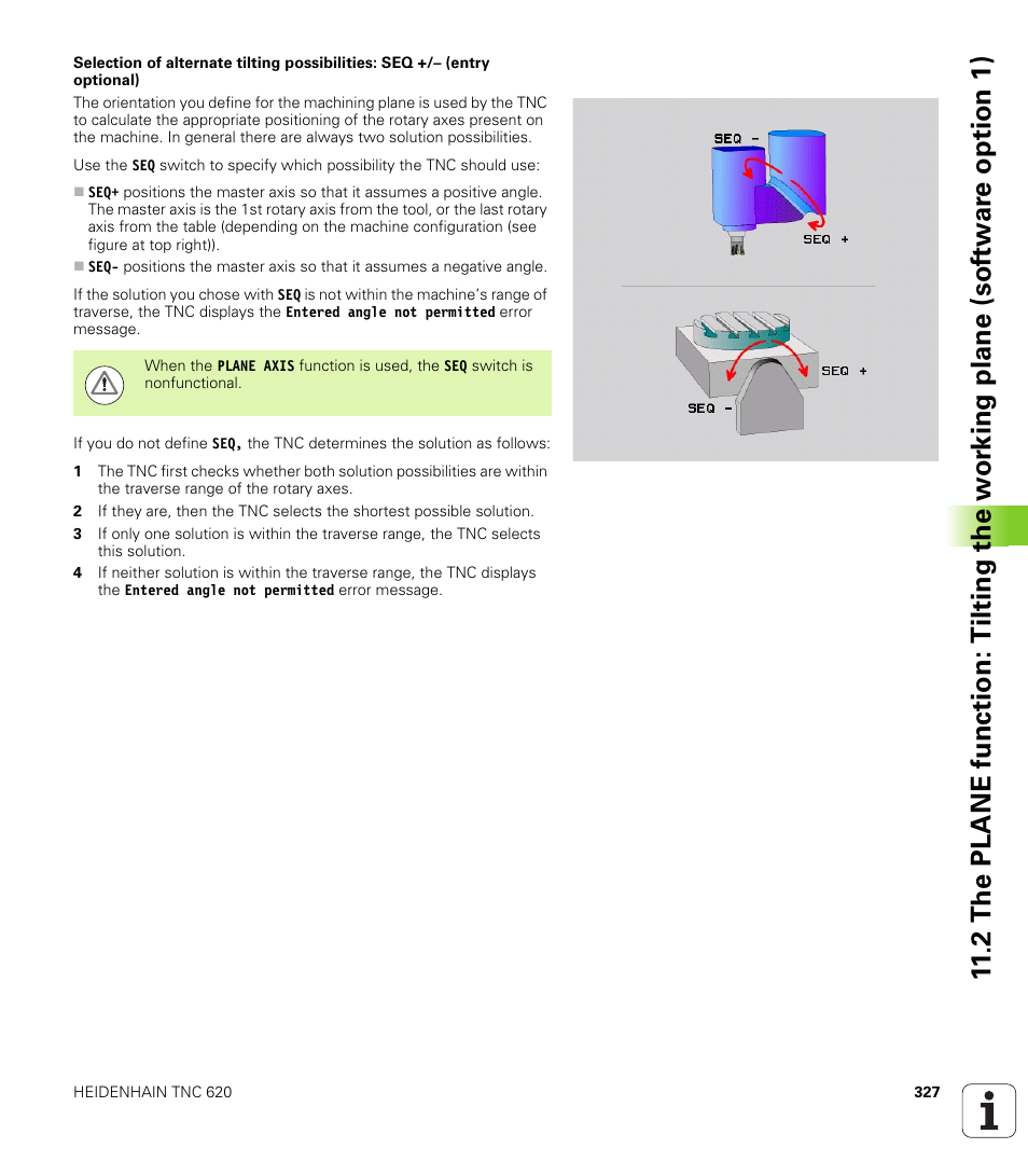 HEIDENHAIN TNC 620 (73498x-01) ISO programming User Manual | Page 327 / 497