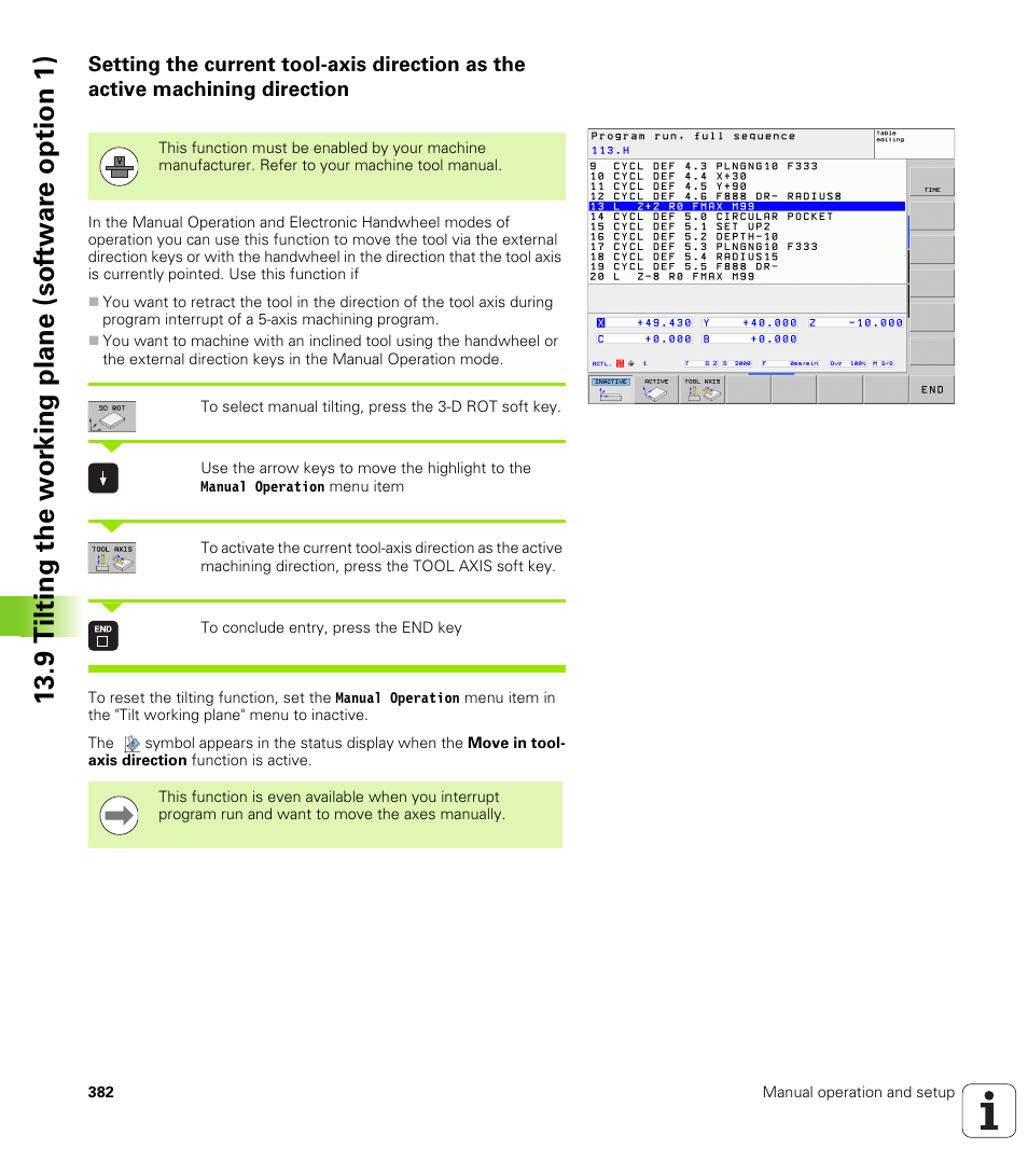 HEIDENHAIN TNC 620 (73498x-01) ISO programming User Manual | Page 382 / 497