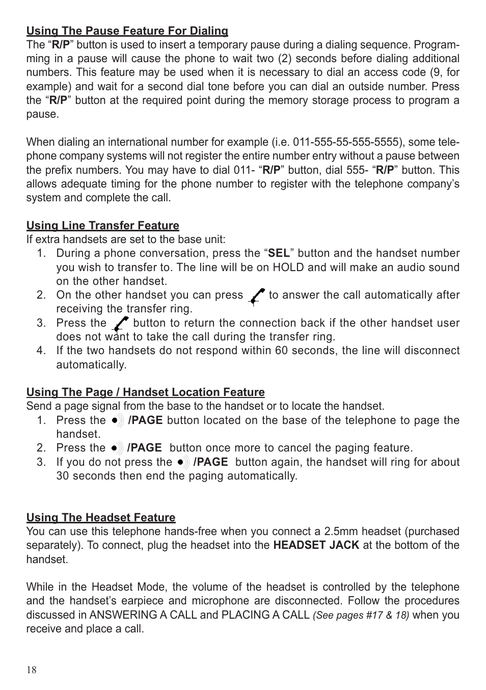 ClearSounds A50 User Manual | Page 20 / 89