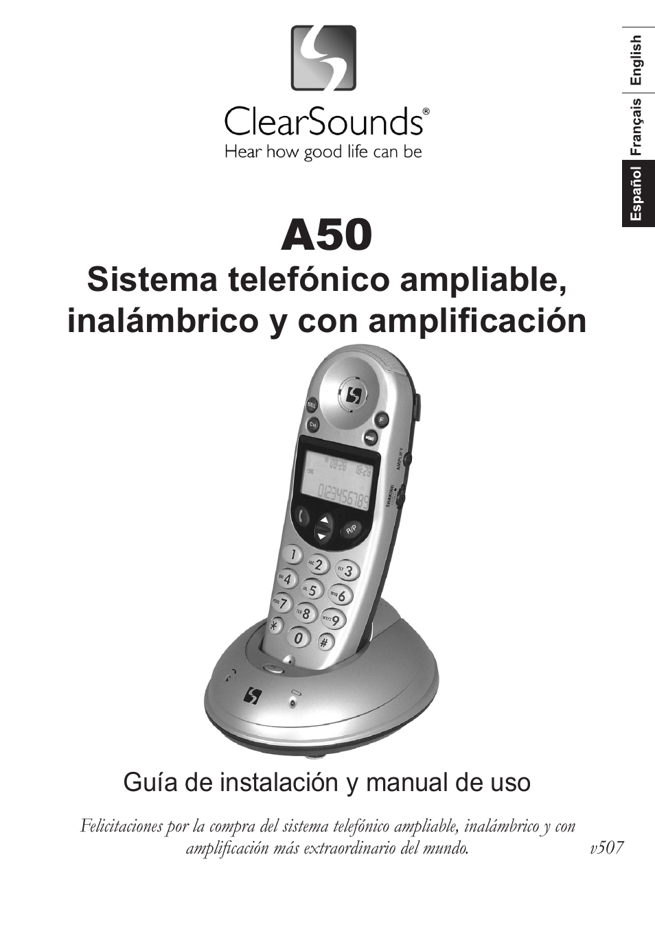 ClearSounds A50 User Manual | Page 61 / 89