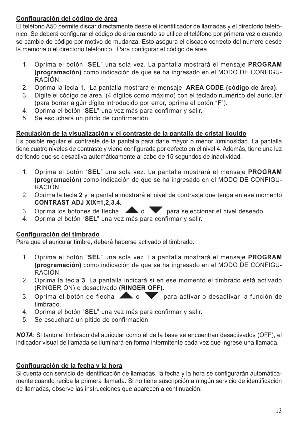 ClearSounds A50 User Manual | Page 73 / 89