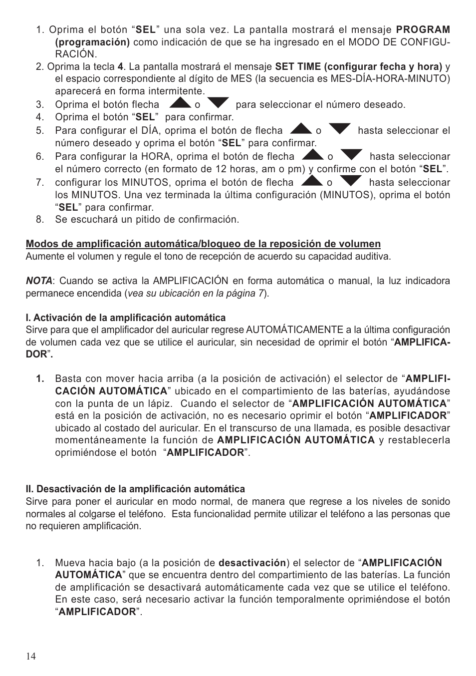 ClearSounds A50 User Manual | Page 74 / 89