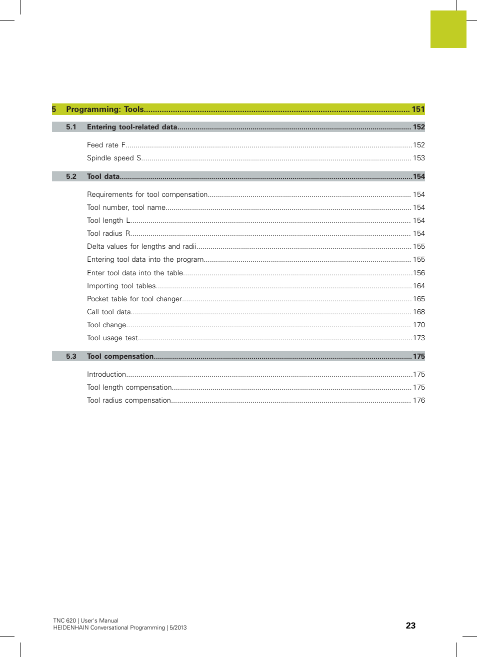 HEIDENHAIN TNC 620 (73498x-02) User Manual | Page 23 / 599