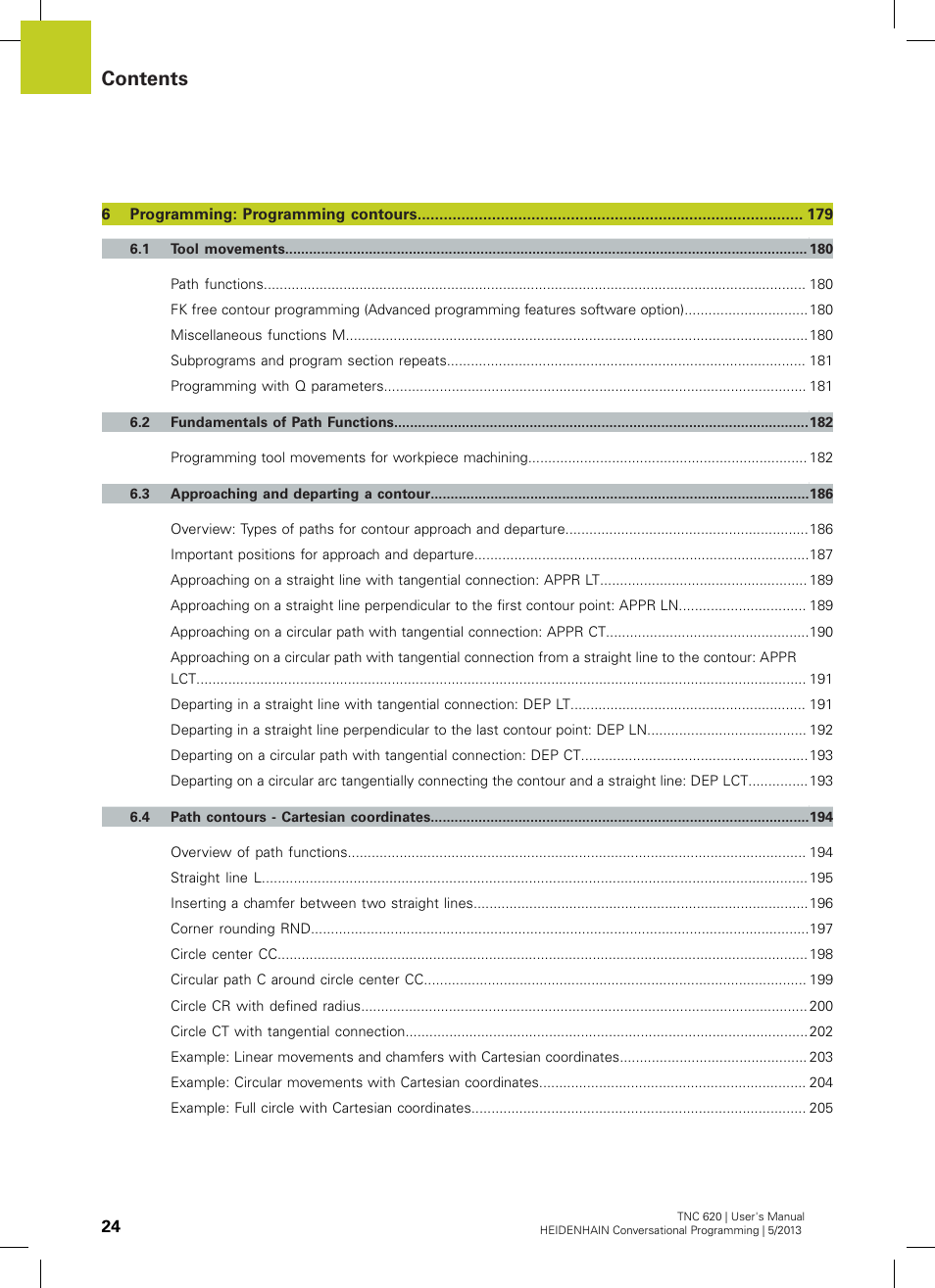 HEIDENHAIN TNC 620 (73498x-02) User Manual | Page 24 / 599