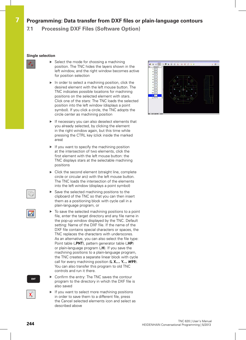 HEIDENHAIN TNC 620 (73498x-02) User Manual | Page 244 / 599