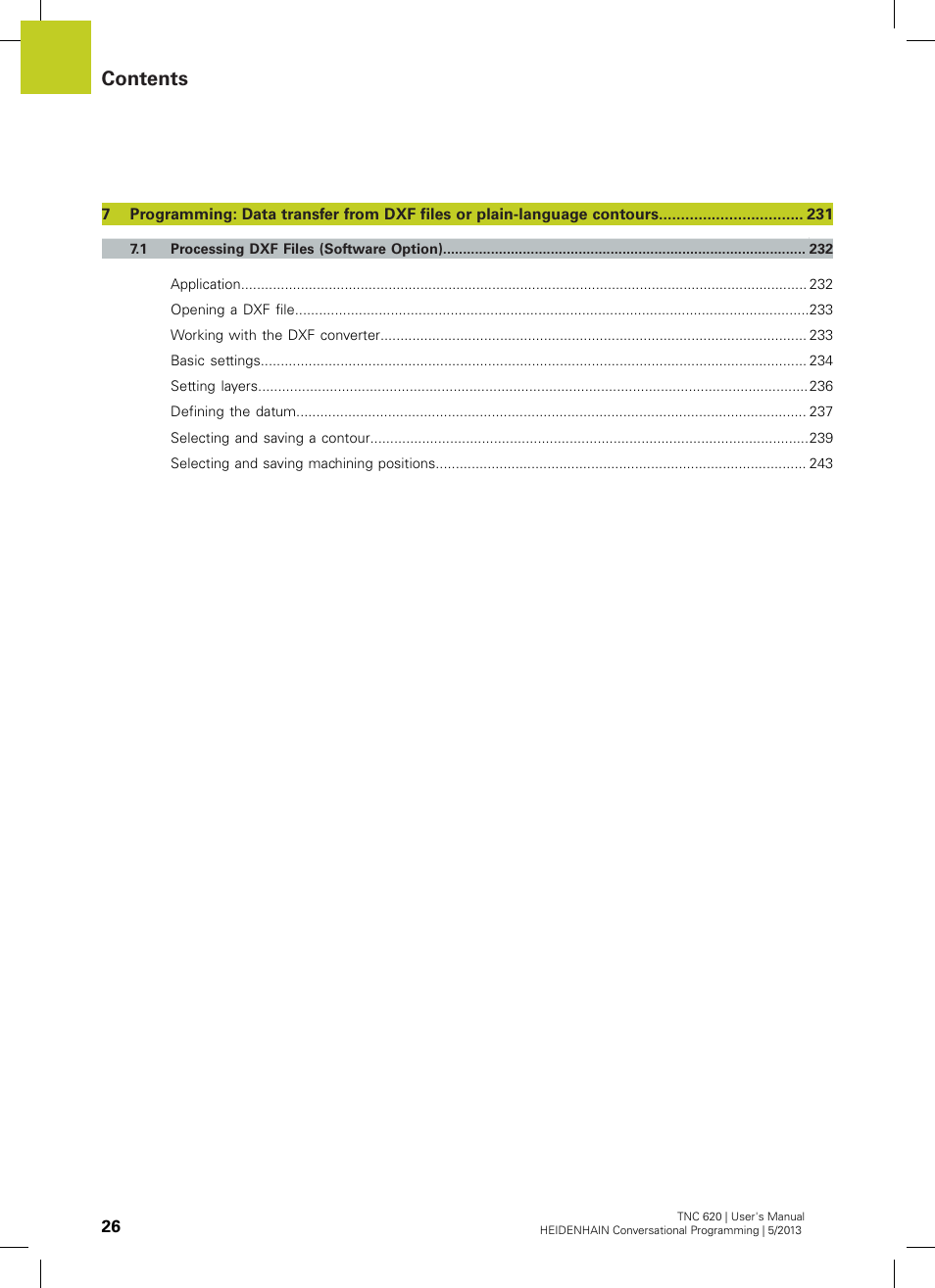 HEIDENHAIN TNC 620 (73498x-02) User Manual | Page 26 / 599