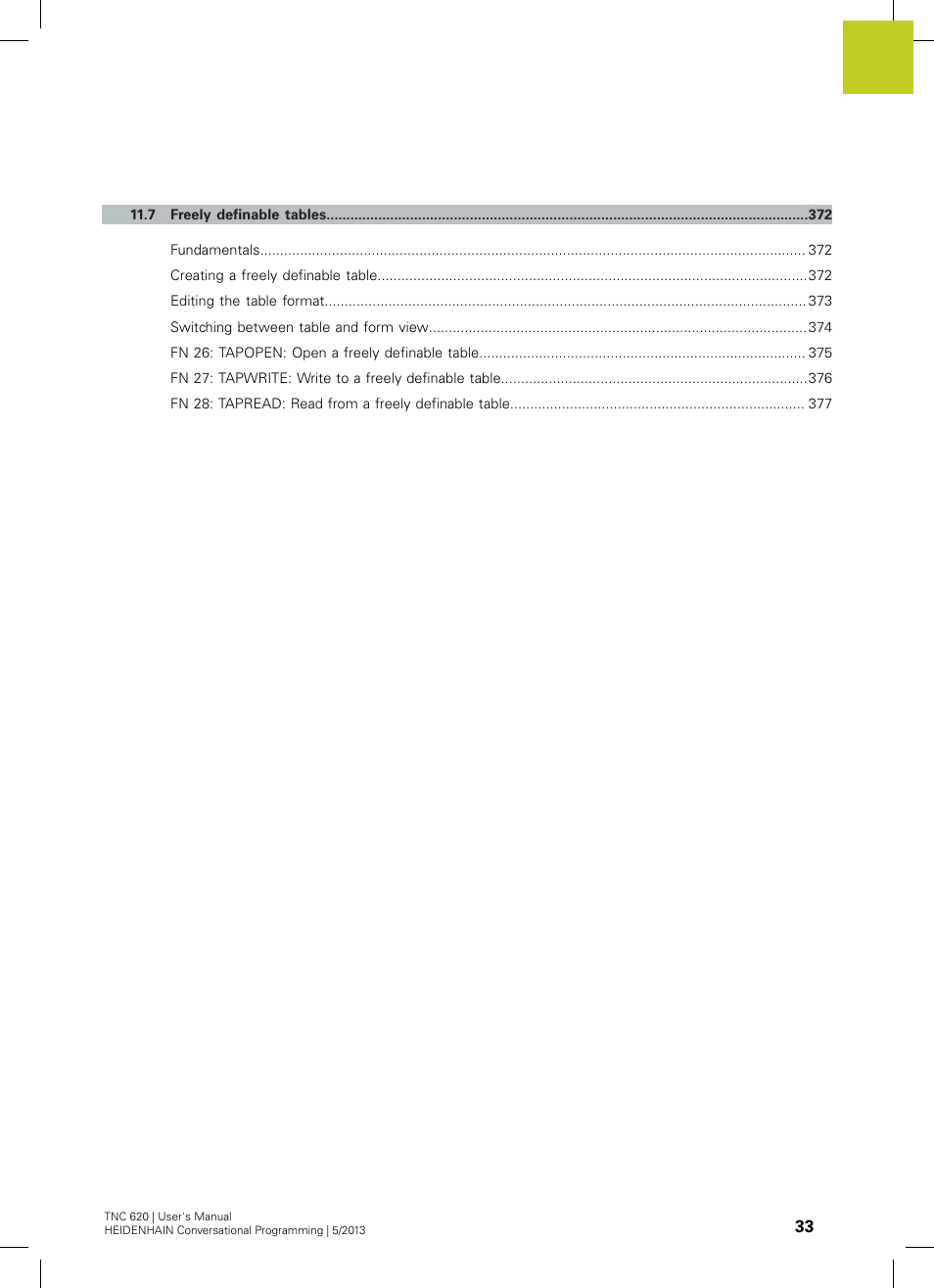 HEIDENHAIN TNC 620 (73498x-02) User Manual | Page 33 / 599