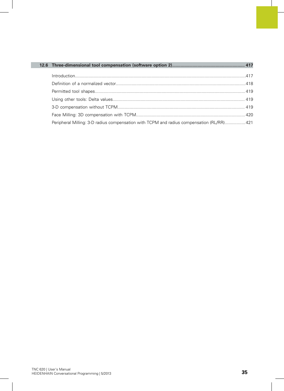 HEIDENHAIN TNC 620 (73498x-02) User Manual | Page 35 / 599