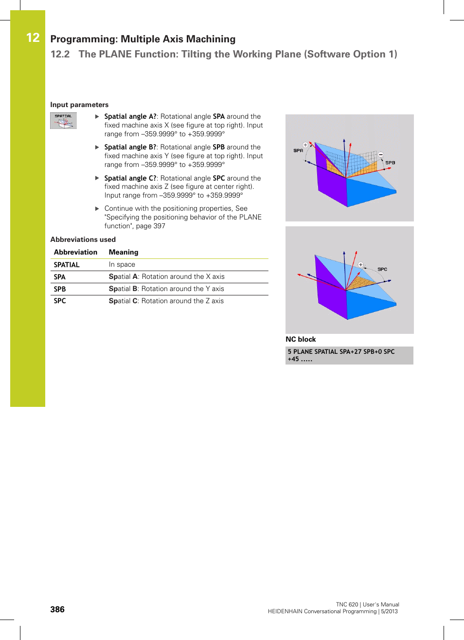 HEIDENHAIN TNC 620 (73498x-02) User Manual | Page 386 / 599