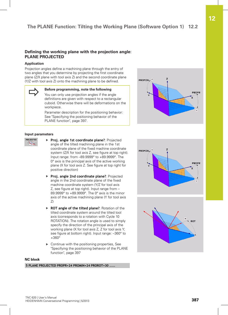 HEIDENHAIN TNC 620 (73498x-02) User Manual | Page 387 / 599