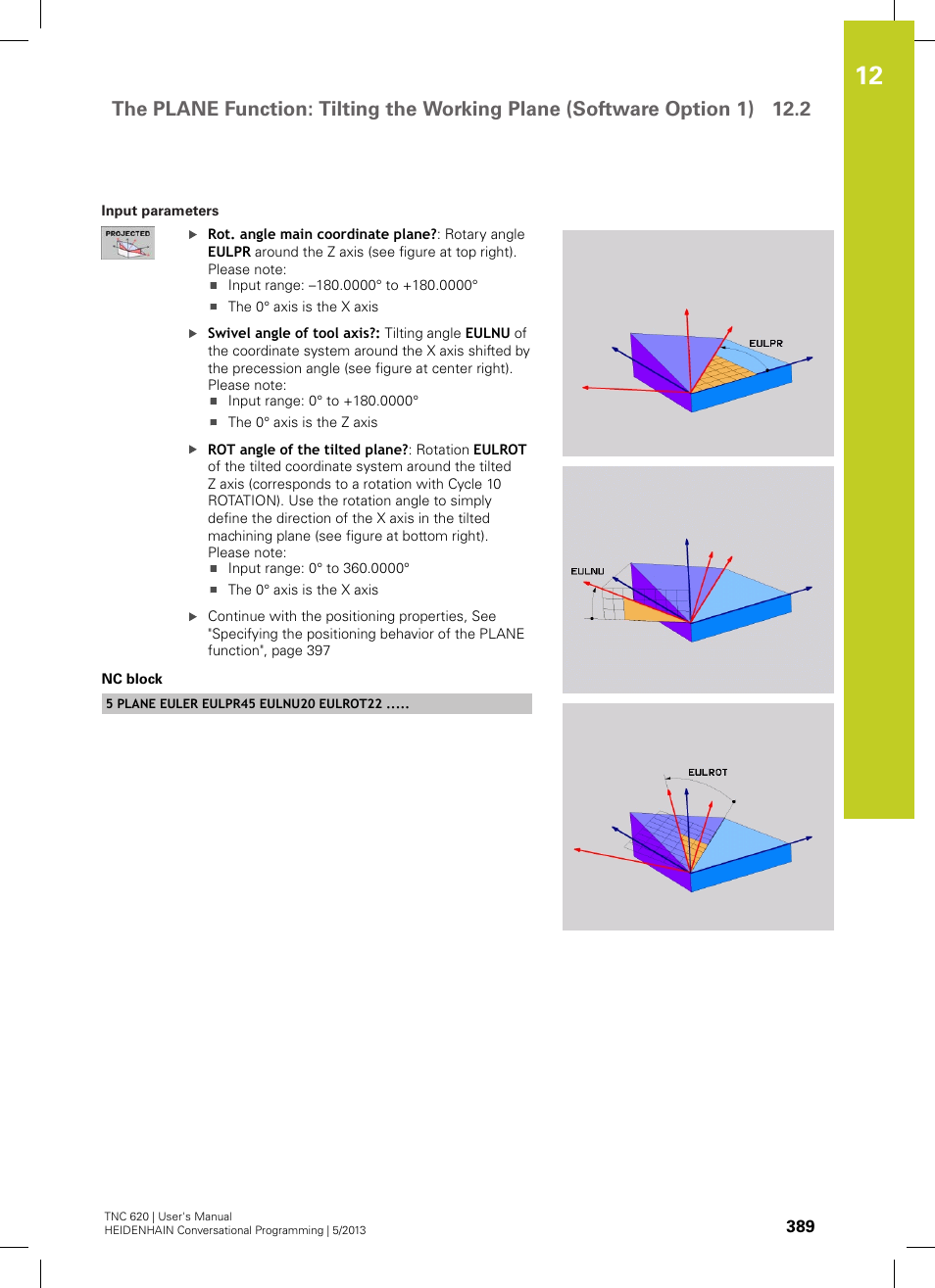 HEIDENHAIN TNC 620 (73498x-02) User Manual | Page 389 / 599