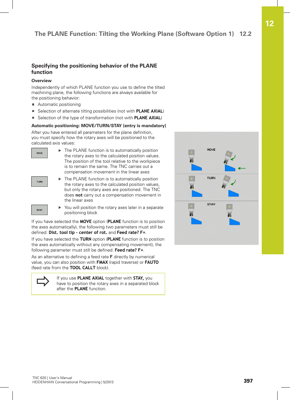 See "specifying | HEIDENHAIN TNC 620 (73498x-02) User Manual | Page 397 / 599