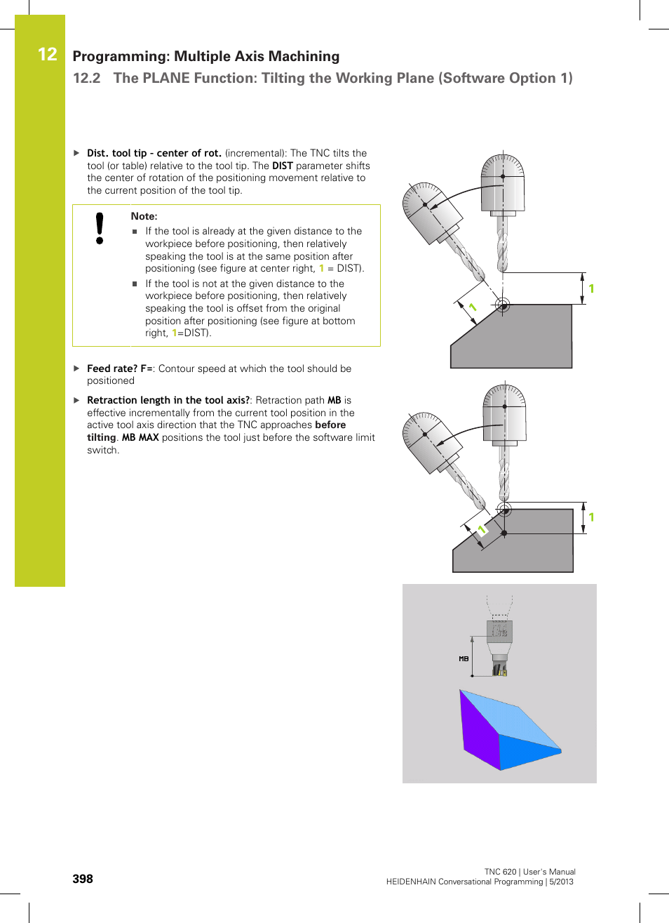 HEIDENHAIN TNC 620 (73498x-02) User Manual | Page 398 / 599