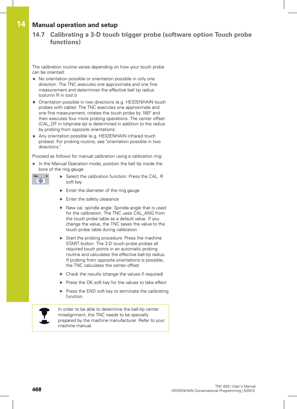 HEIDENHAIN TNC 620 (73498x-02) User Manual | Page 468 / 599