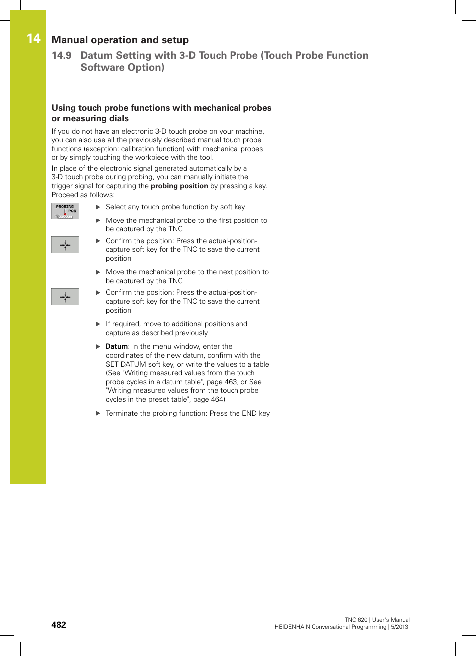 HEIDENHAIN TNC 620 (73498x-02) User Manual | Page 482 / 599