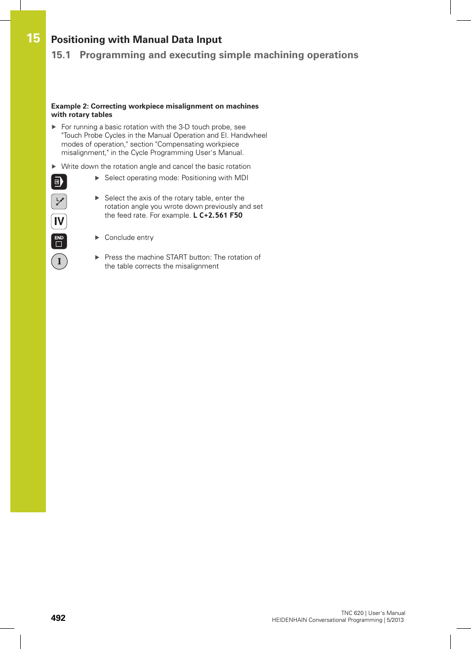 HEIDENHAIN TNC 620 (73498x-02) User Manual | Page 492 / 599