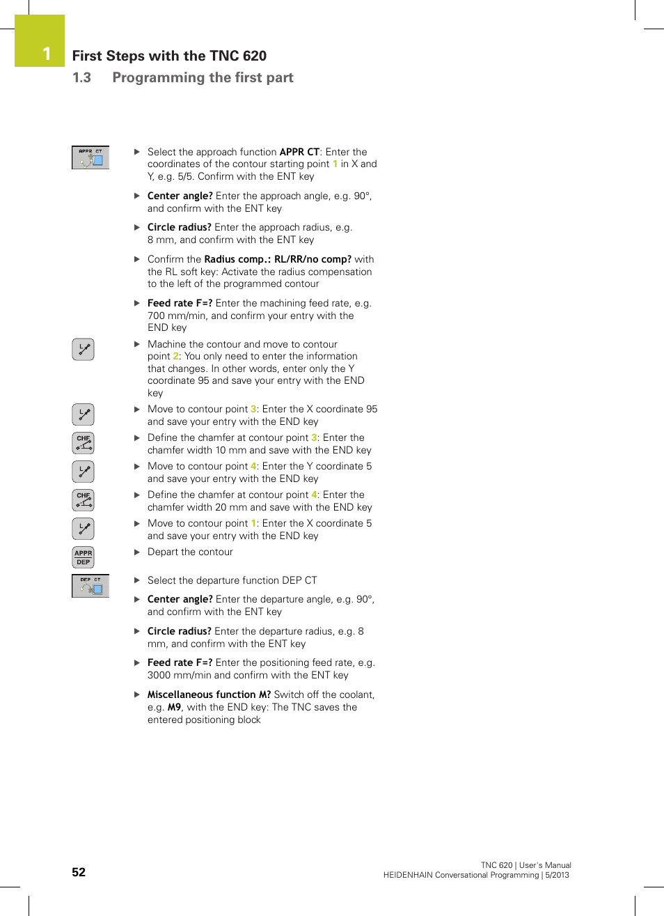 HEIDENHAIN TNC 620 (73498x-02) User Manual | Page 52 / 599