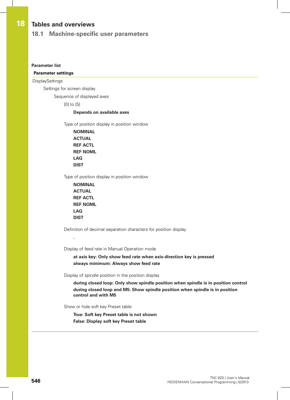 HEIDENHAIN TNC 620 (73498x-02) User Manual | Page 546 / 599