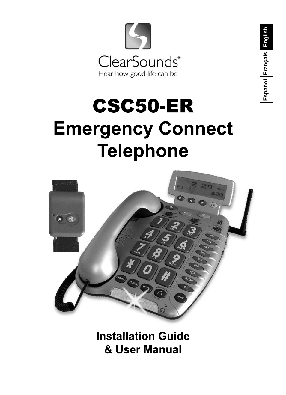 ClearSounds CSC50-ER User Manual | 124 pages