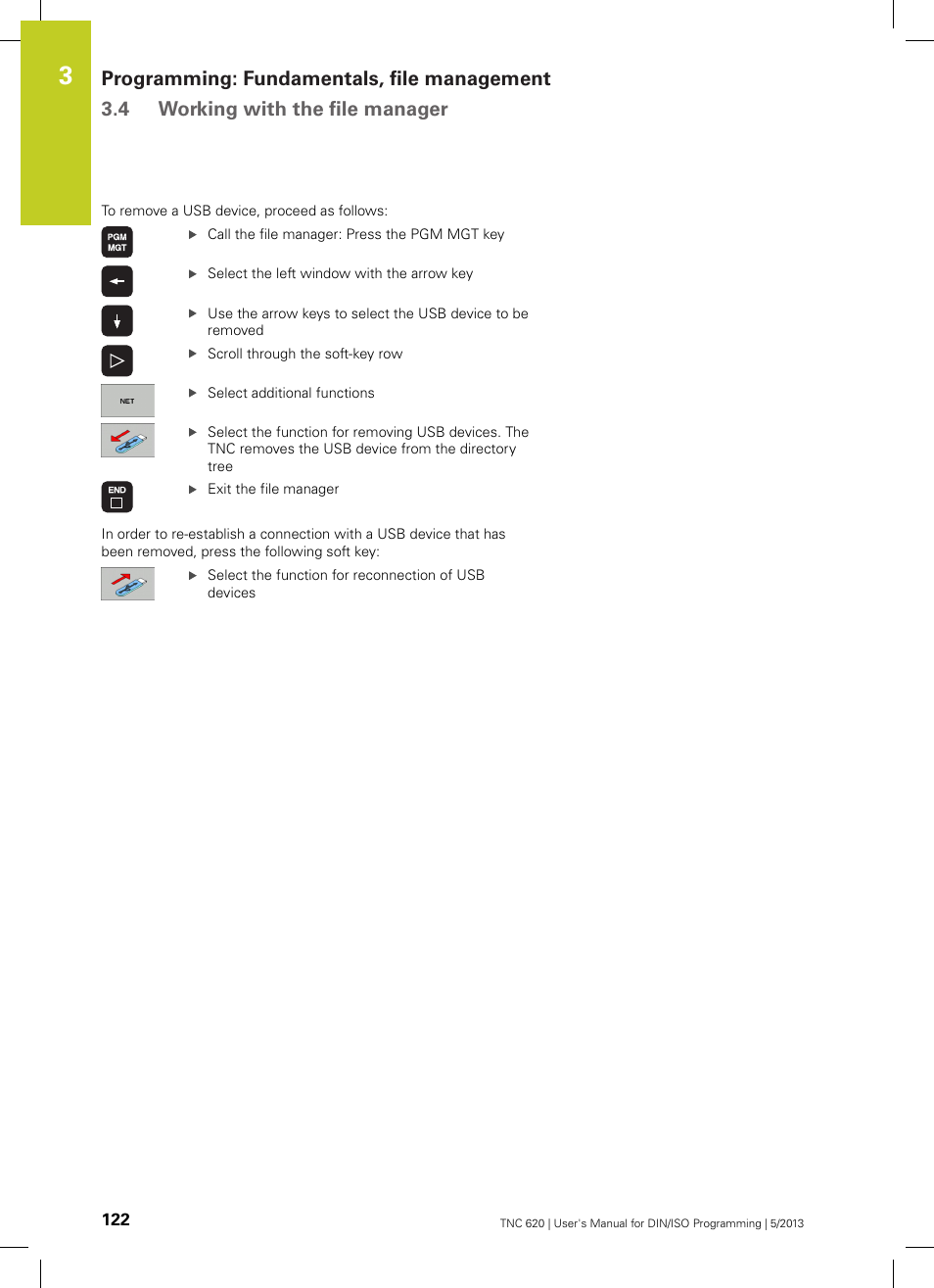 HEIDENHAIN TNC 620 (73498x-02) ISO programming User Manual | Page 122 / 557