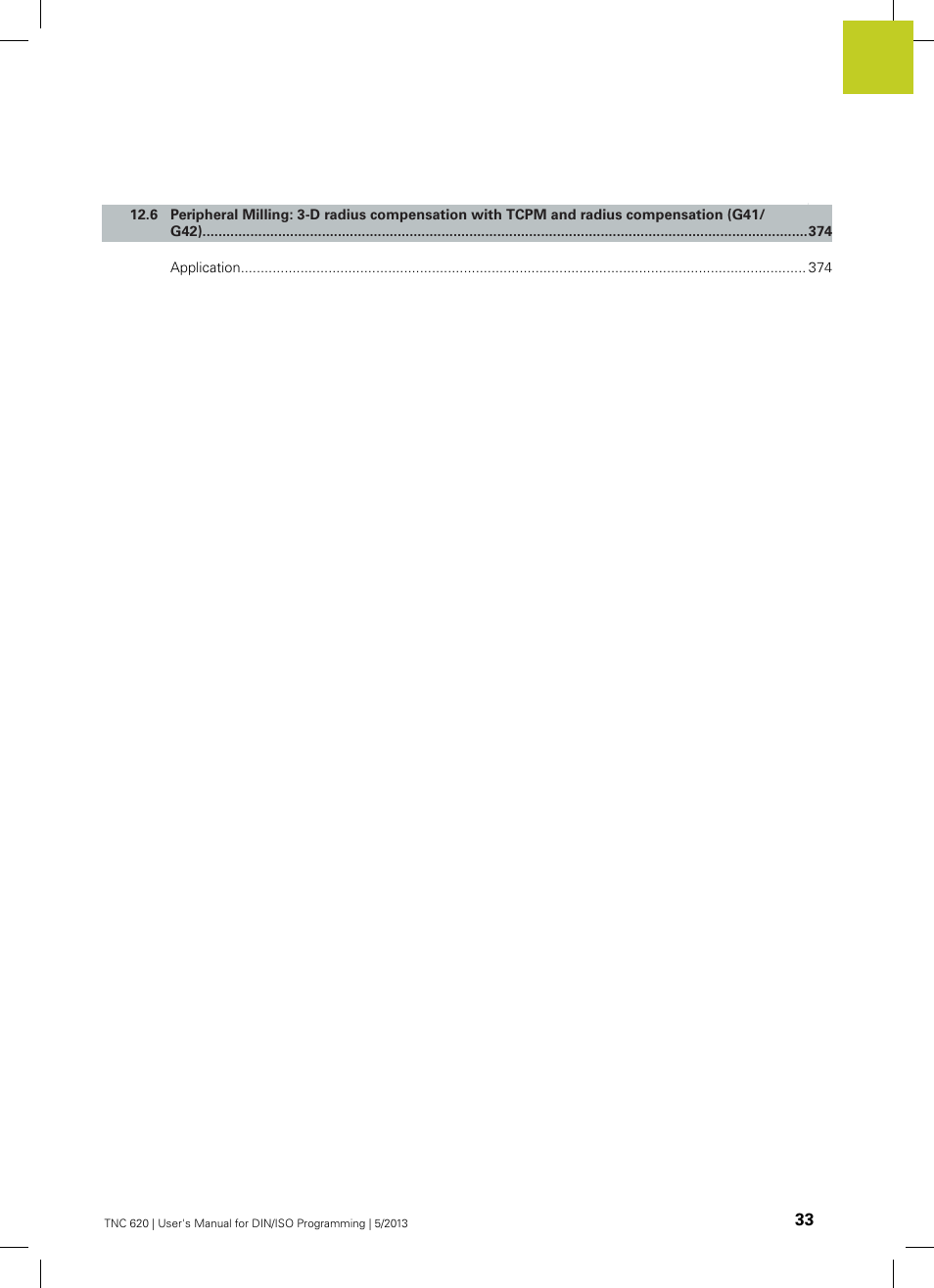 HEIDENHAIN TNC 620 (73498x-02) ISO programming User Manual | Page 33 / 557