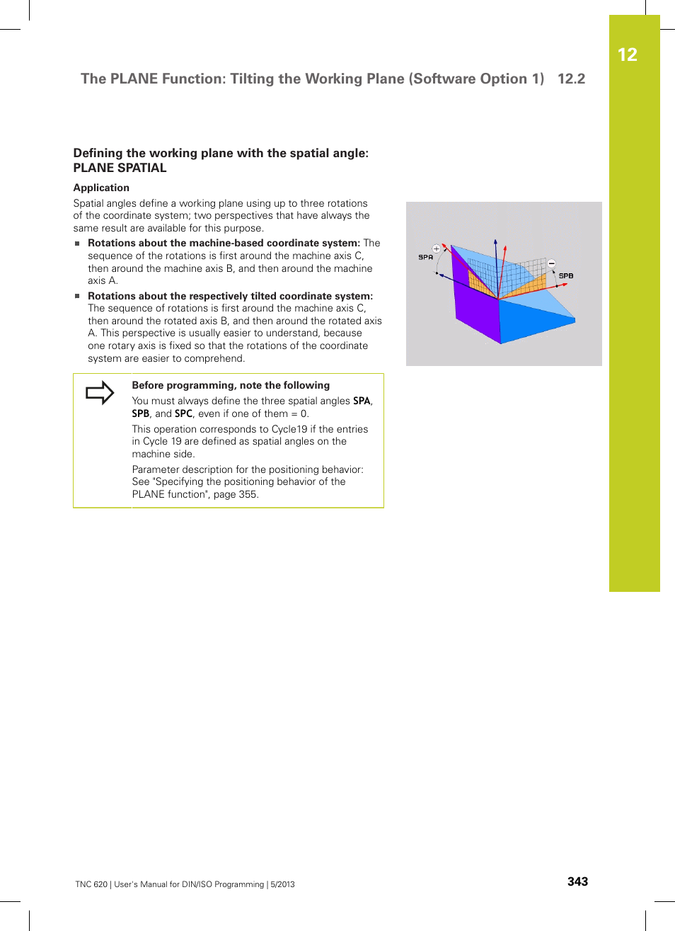 HEIDENHAIN TNC 620 (73498x-02) ISO programming User Manual | Page 343 / 557