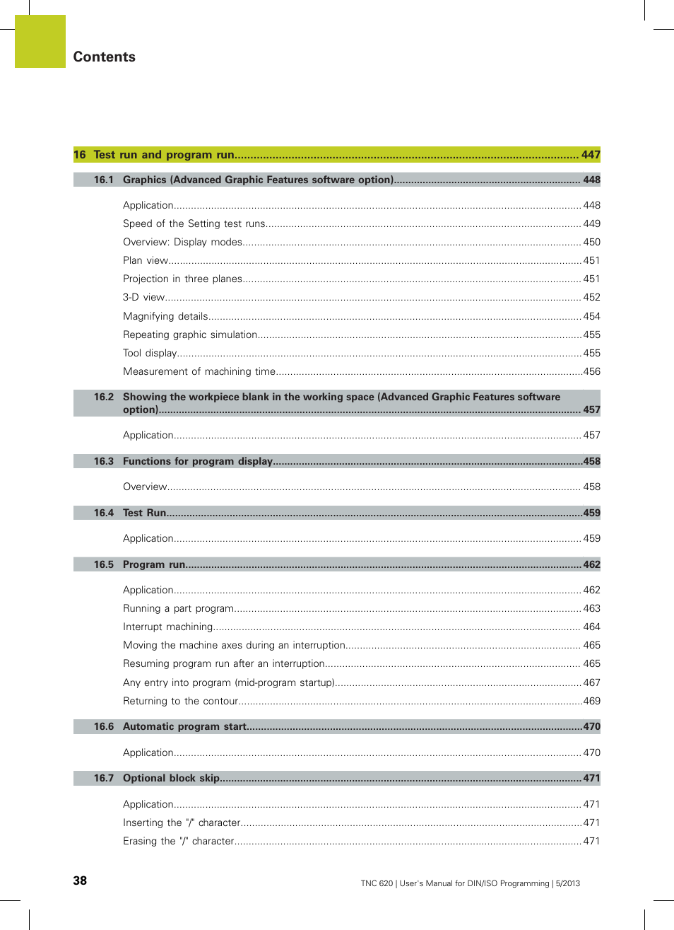 HEIDENHAIN TNC 620 (73498x-02) ISO programming User Manual | Page 38 / 557