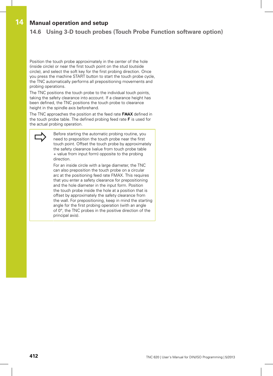 HEIDENHAIN TNC 620 (73498x-02) ISO programming User Manual | Page 412 / 557