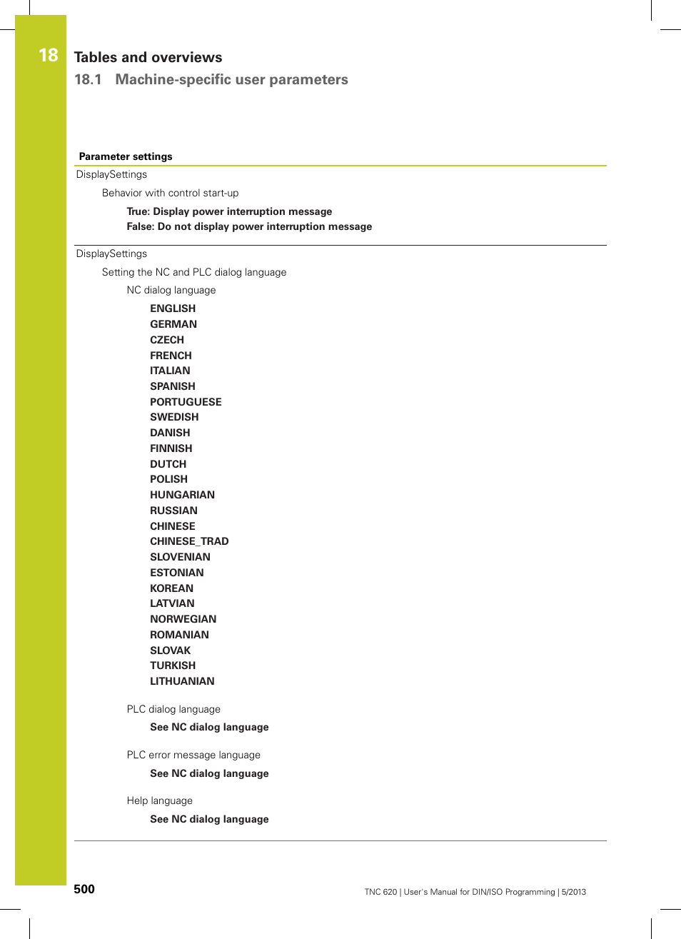 HEIDENHAIN TNC 620 (73498x-02) ISO programming User Manual | Page 500 / 557