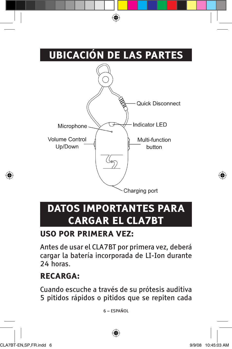 ClearSounds CS-CLA7BT User Manual | Page 30 / 76