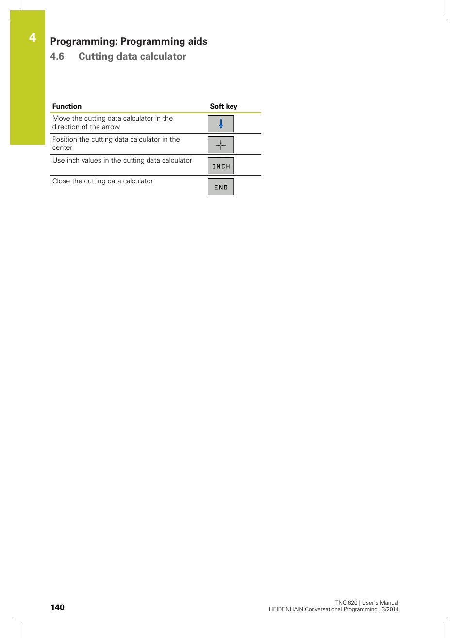 HEIDENHAIN TNC 620 (81760x-01) User Manual | Page 140 / 616