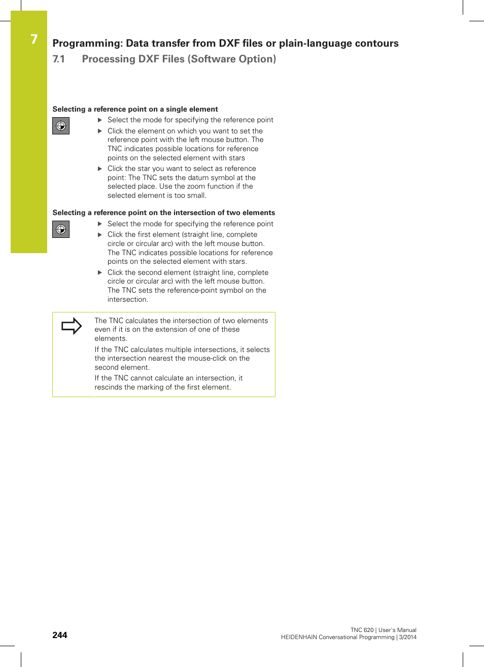 HEIDENHAIN TNC 620 (81760x-01) User Manual | Page 244 / 616