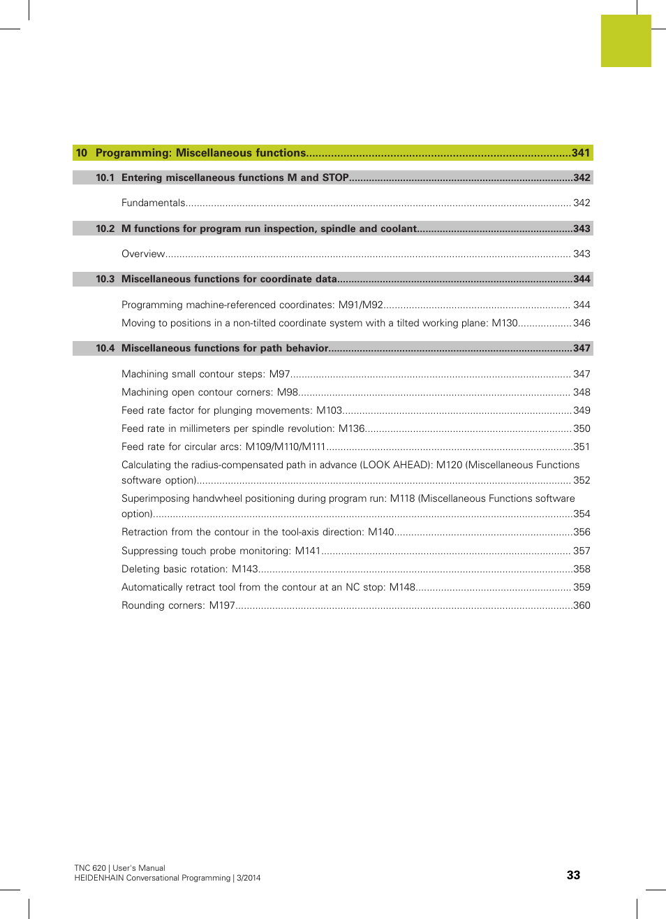 HEIDENHAIN TNC 620 (81760x-01) User Manual | Page 33 / 616