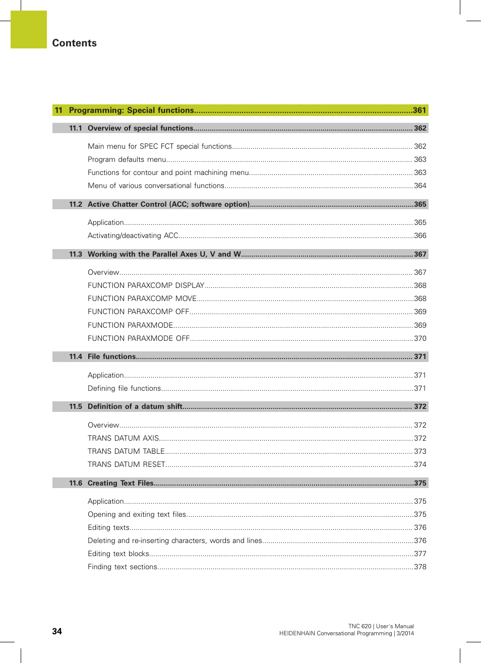HEIDENHAIN TNC 620 (81760x-01) User Manual | Page 34 / 616