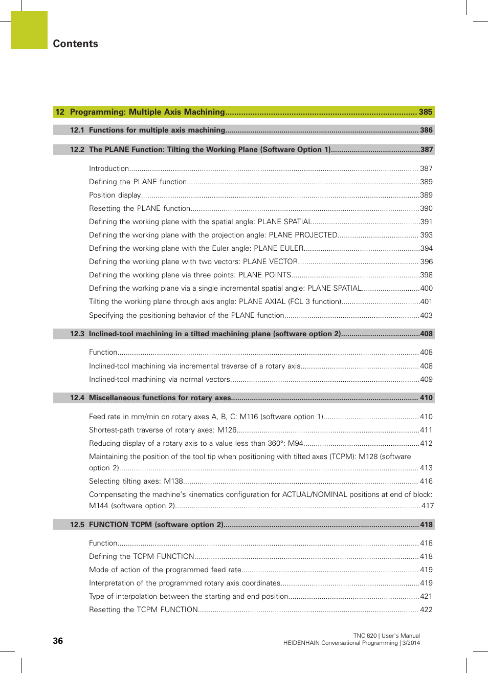 HEIDENHAIN TNC 620 (81760x-01) User Manual | Page 36 / 616