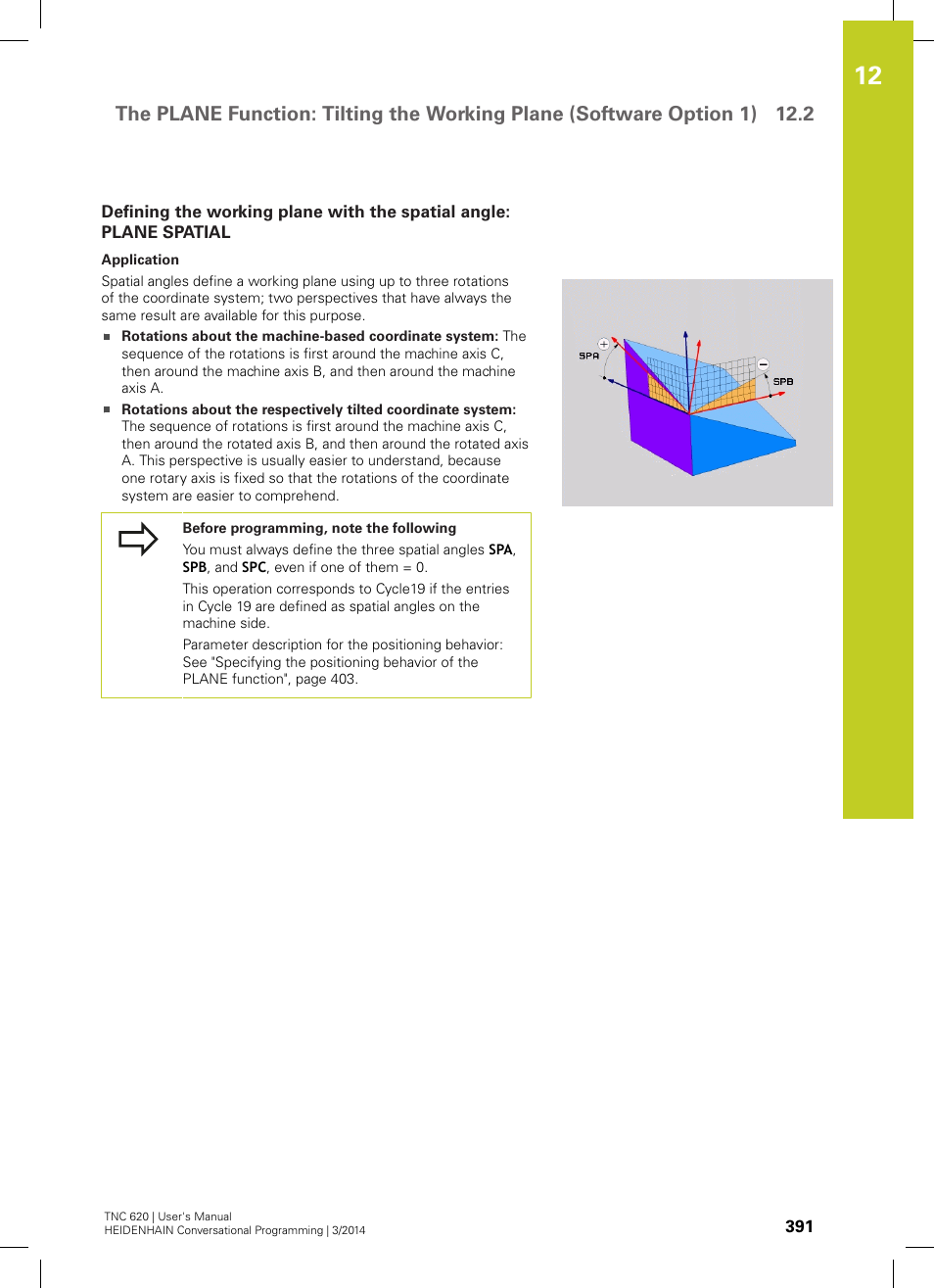 HEIDENHAIN TNC 620 (81760x-01) User Manual | Page 391 / 616