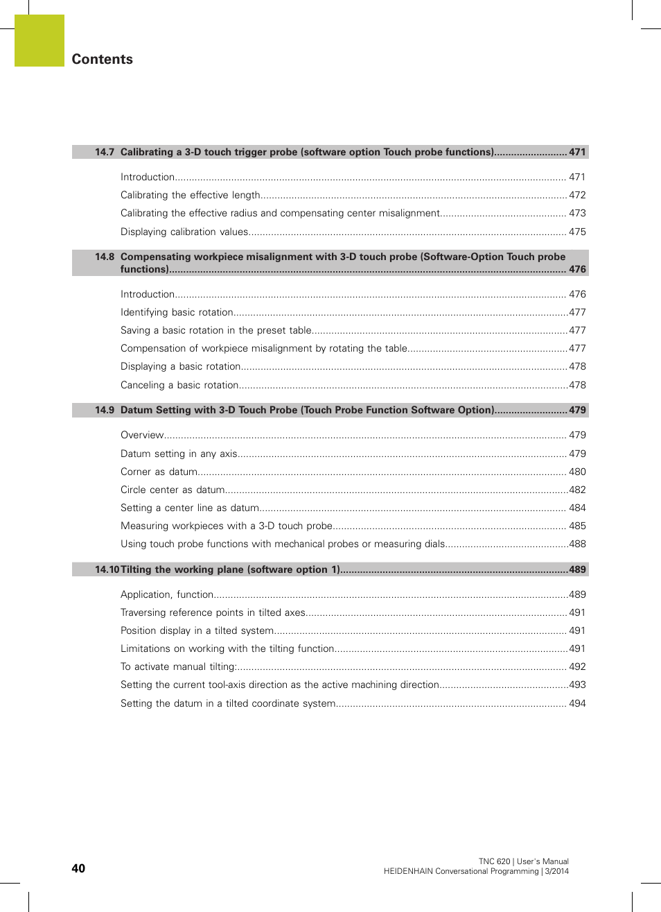HEIDENHAIN TNC 620 (81760x-01) User Manual | Page 40 / 616